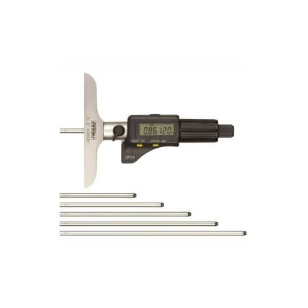 Fowler 54-225-456-0 IP54 0-6" / 150MM Electronic Depth Micrometer 54-225-456-0